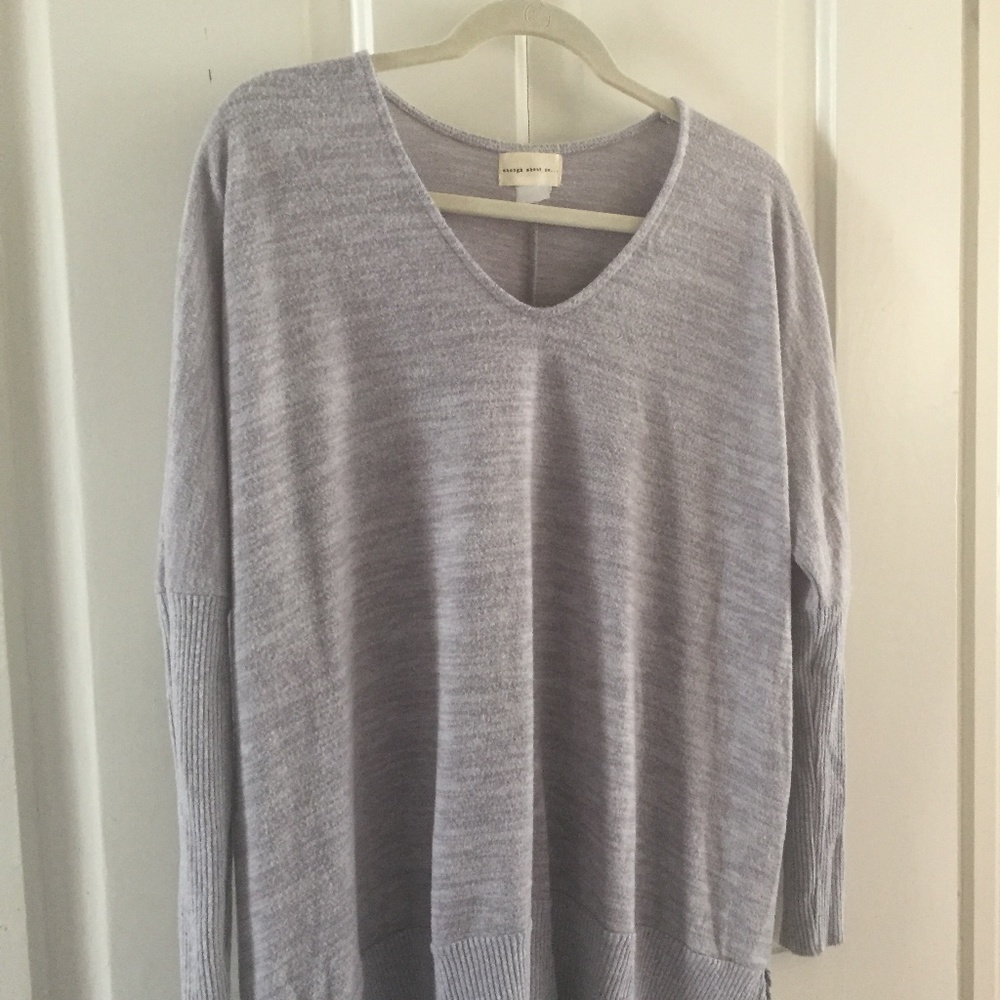 Oversize Grey Sweater